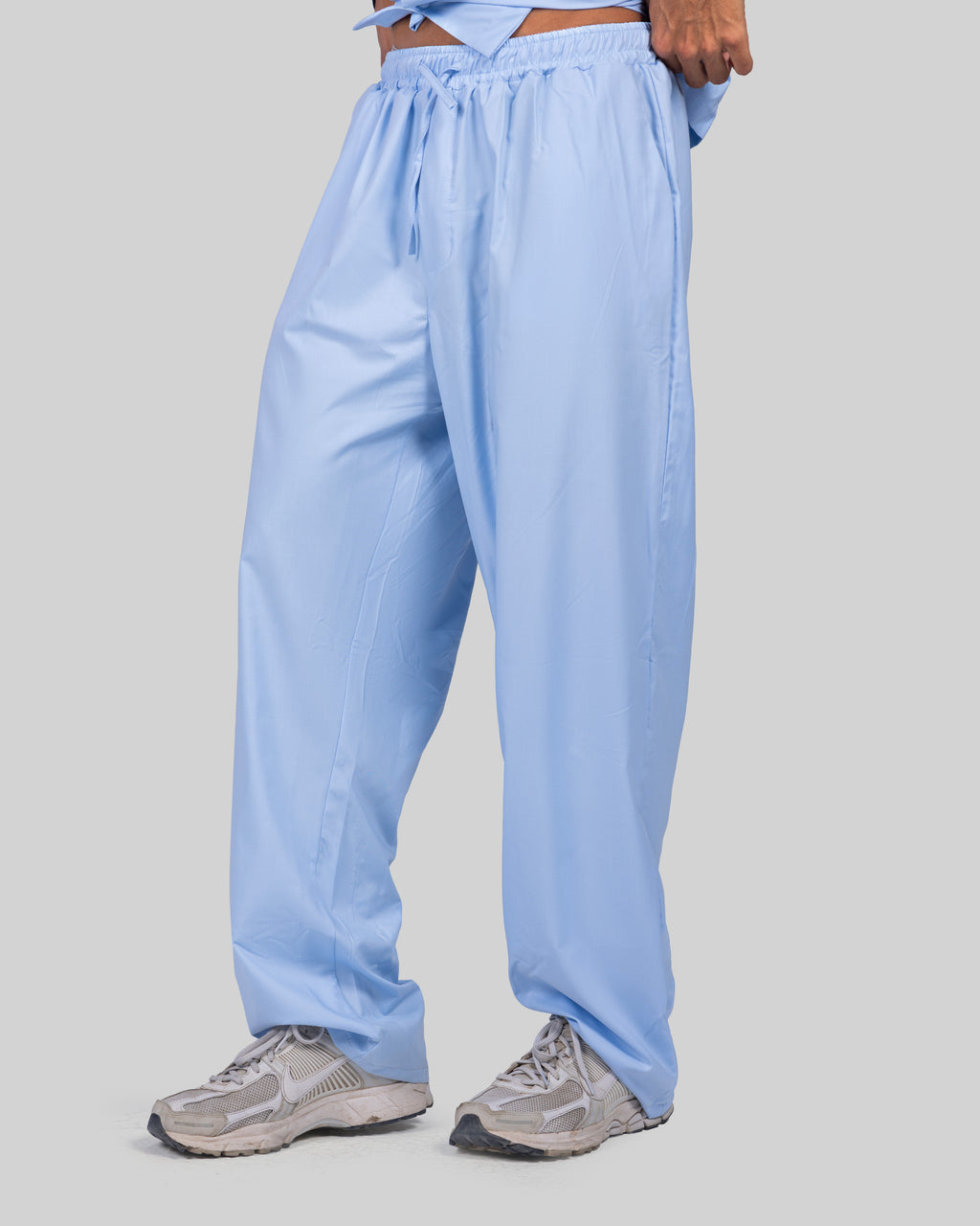 Relaxed Wide-Leg Casual Pants | Adjustable Drawstring Waist | Everyday Comfort