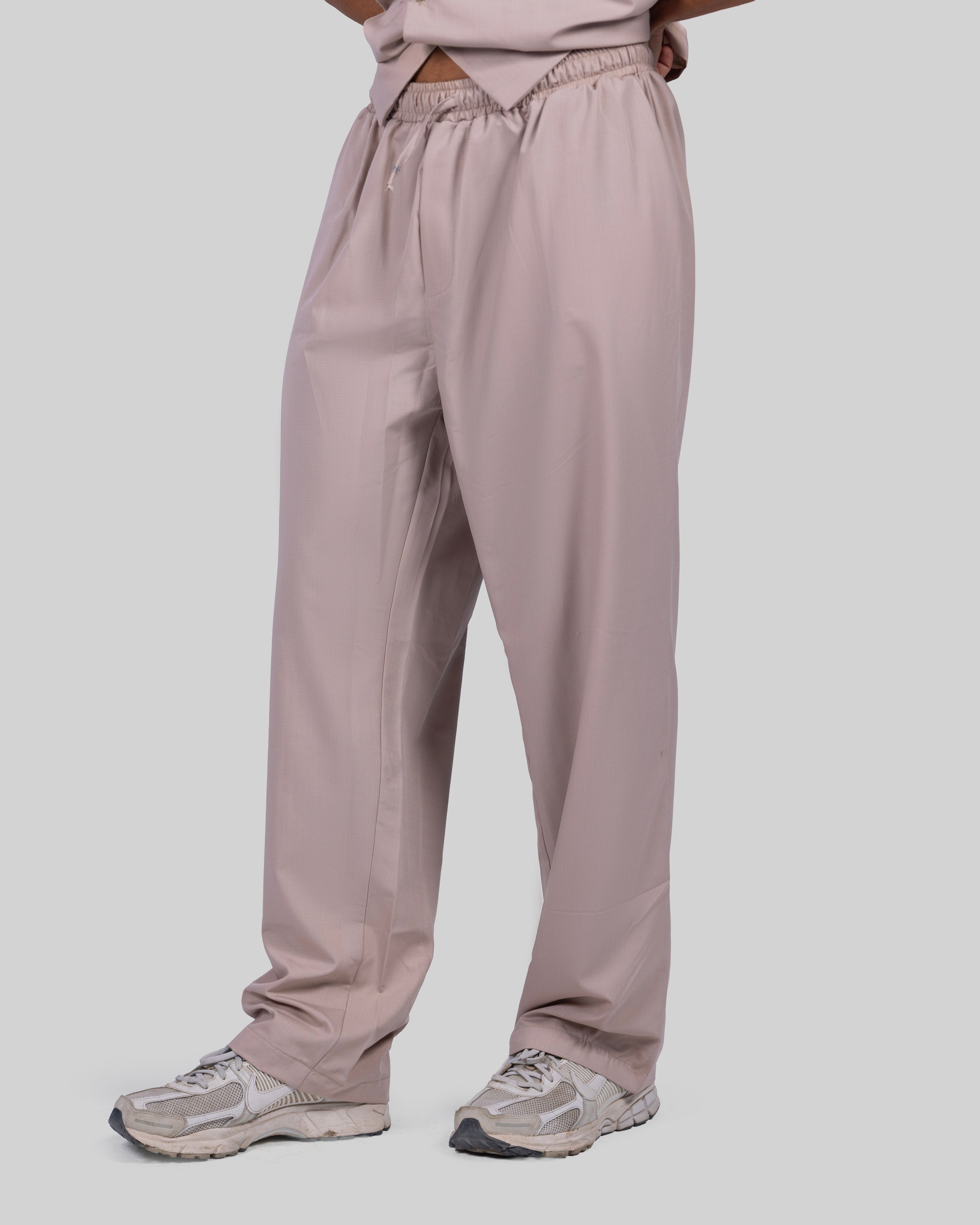 Relaxed Wide-Leg Casual Pants | Adjustable Drawstring Waist | Everyday Comfort