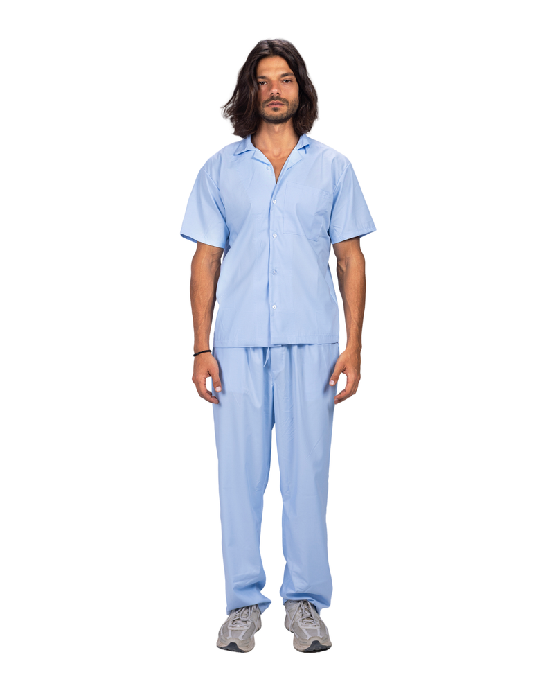 Blue Haze Linen Set