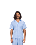 Classic Relaxed Short Sleeve Shirt | Button-Up Casual Shirt | Minimal Everyday Style