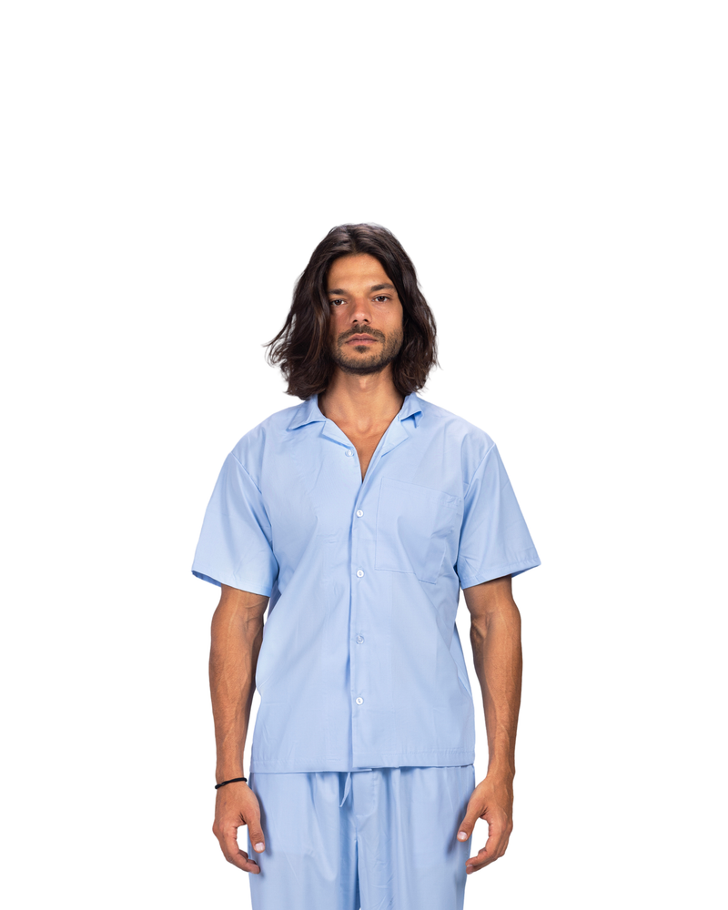 Blue Haze Linen Shirt