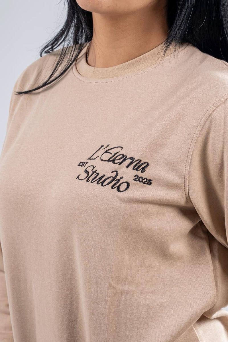 Beige Crewneck