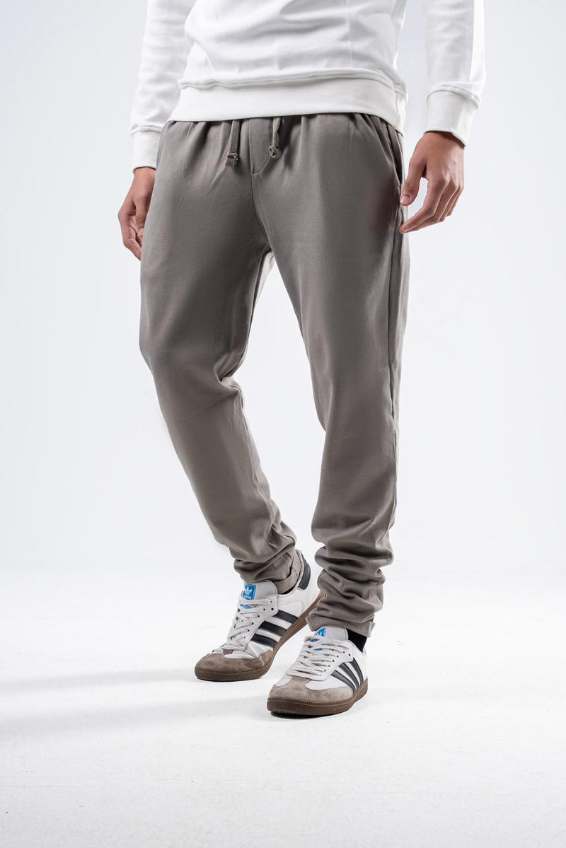 grey linen pants